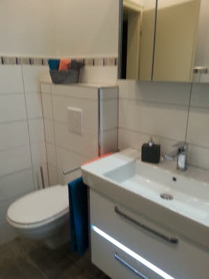 Duschbad Teilansicht